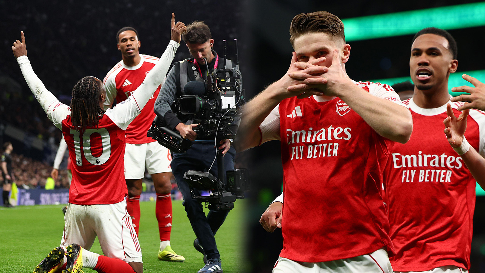 JUST NU: Gyökeres tvåmålsskytt i Arsenals derbykross