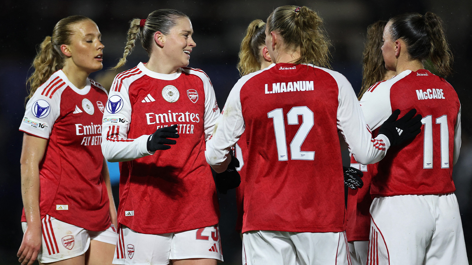 Arsenal tog en stabil seger – vidare till kvartsfinal