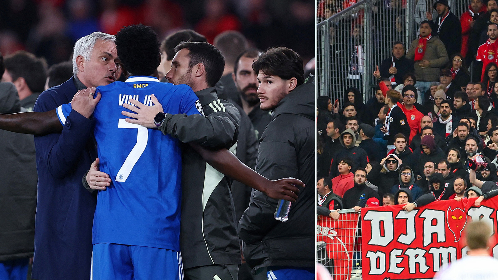 Benfica stänger av supportrar: ”Olämpligt beteende”