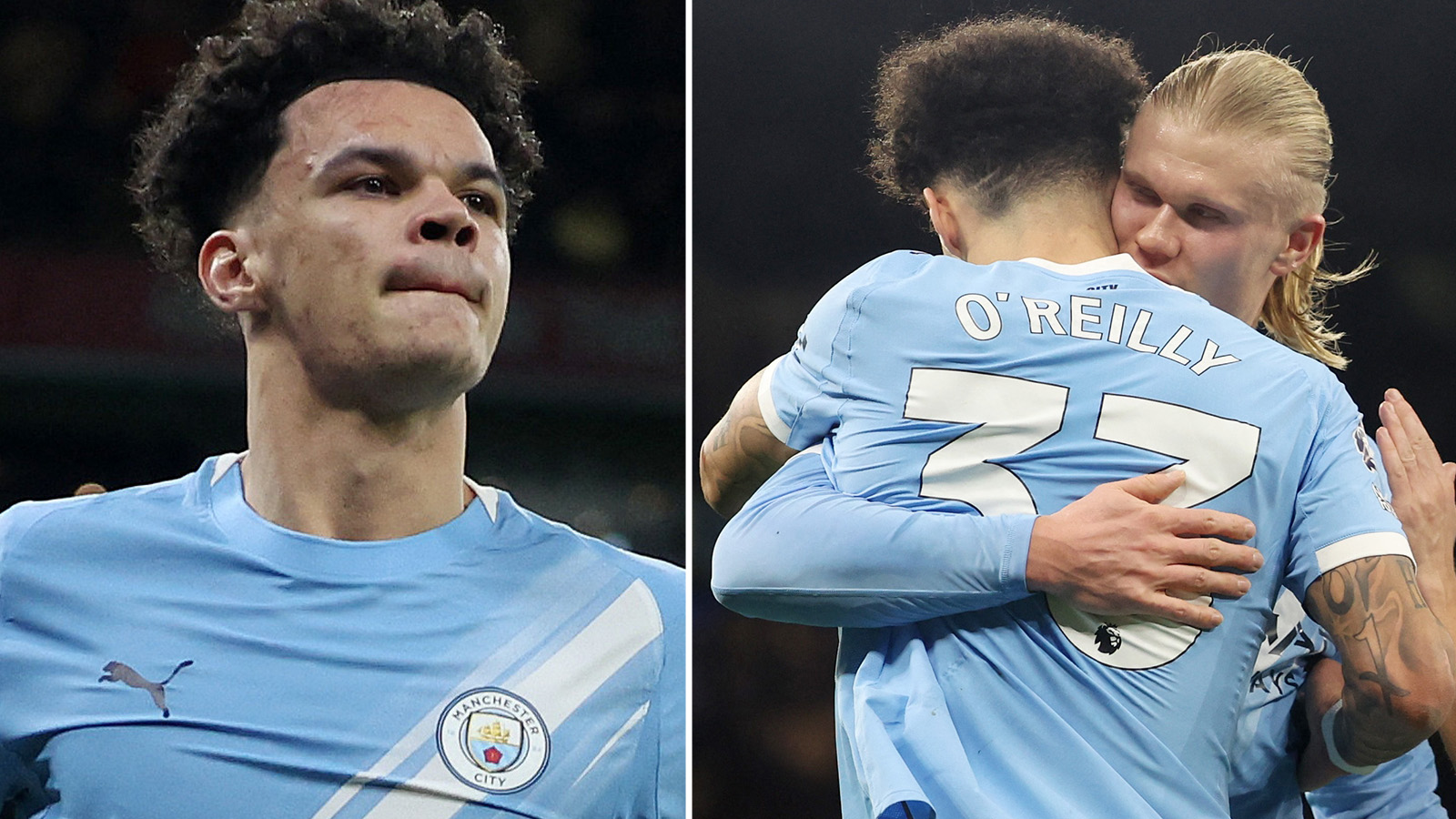 O’Reilly tvåmålsskytt – City fortsätter att jaga Arsenal