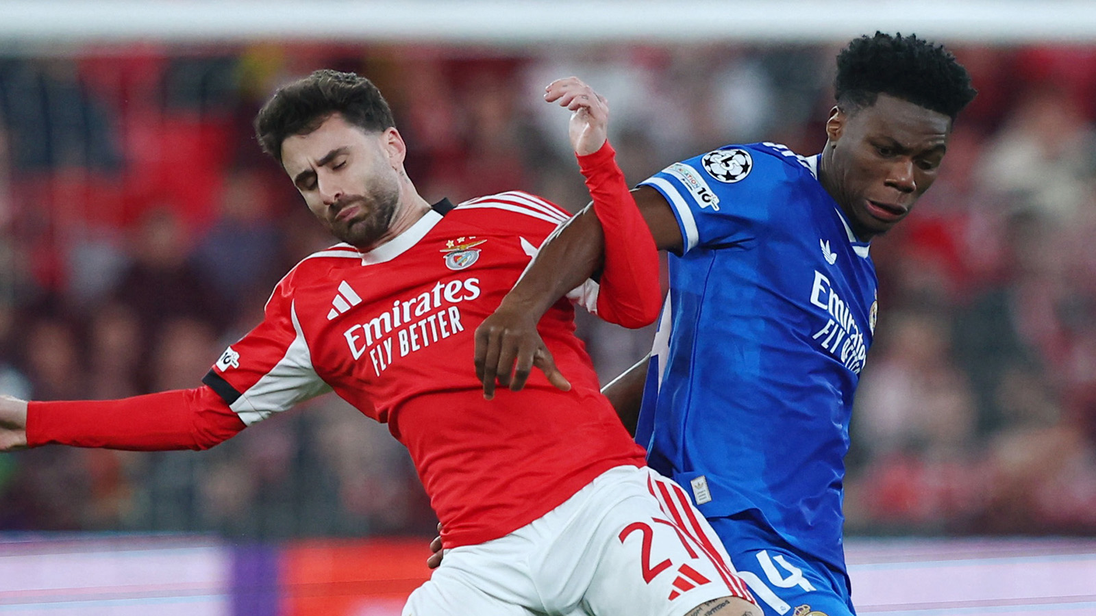 JUST NU: Mållöst mellan Benfica och Real Madrid