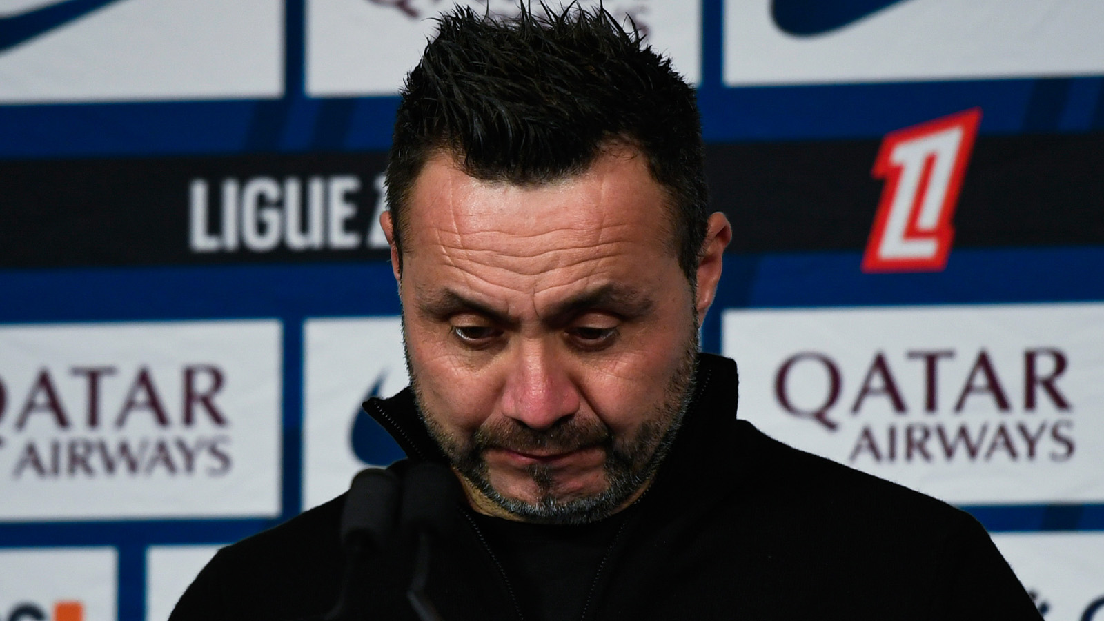 Uppgifter: Marseille diskuterar att sparka De Zerbi