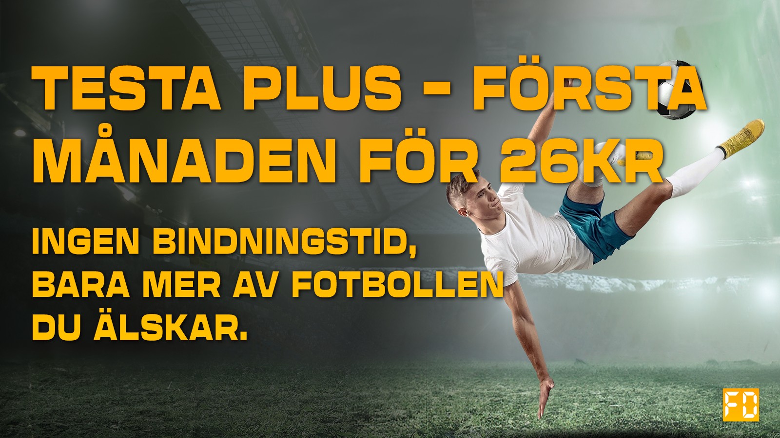 Testa PLUS [+] – första månaden för 26 kronor