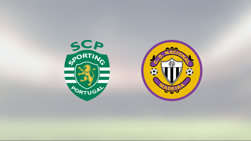 Sporting Lissabons starka svit mot Nacional fortsätter