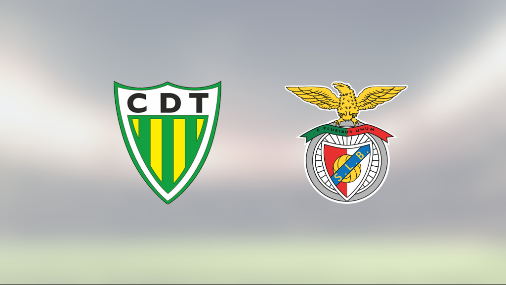 Mållöst mellan Tondela och Benfica på Estadio Joao Cardoso