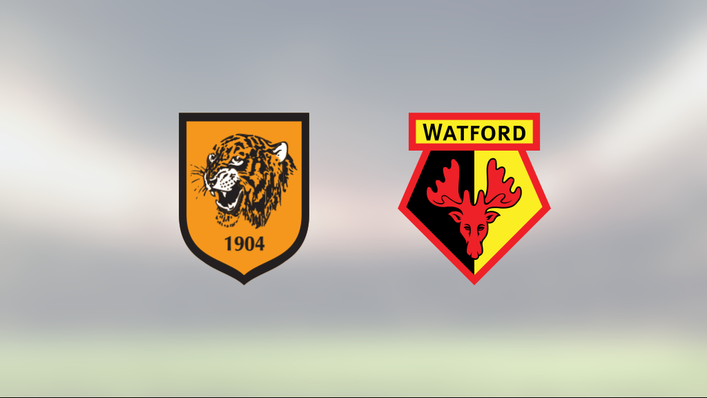 Stark insats när Watford tog poäng borta mot Hull