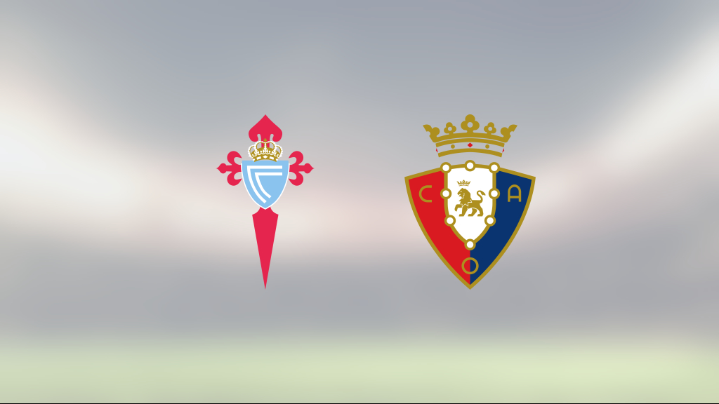 Budimir och Garcia avgjorde när Osasuna slog Celta Vigo