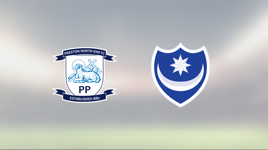 Alfie Devine avgjorde när Preston North End sänkte Portsmouth