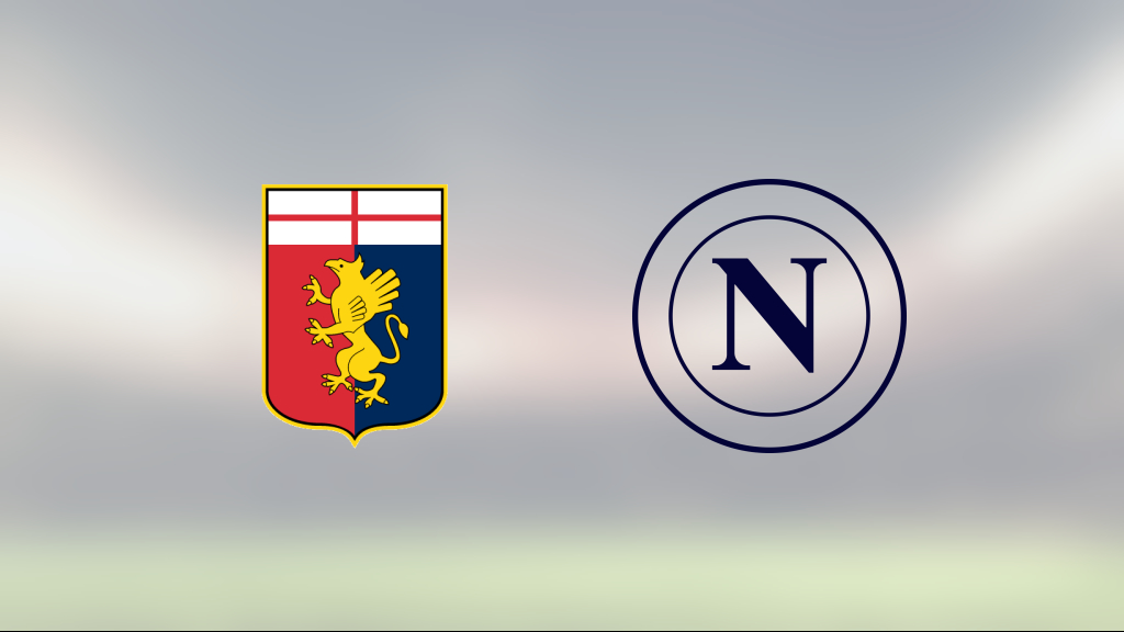 Rasmus Höjlund tvåmålsskytt när Napoli vann mot Genoa