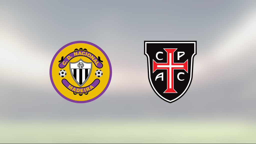 Mållöst för Nacional och Casa Pia på Estadio da Madeira