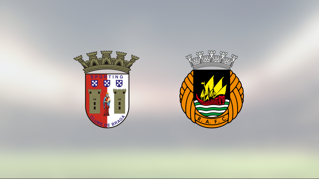 Tunga sviten fortsätter för Rio Ave efter förlust mot Braga