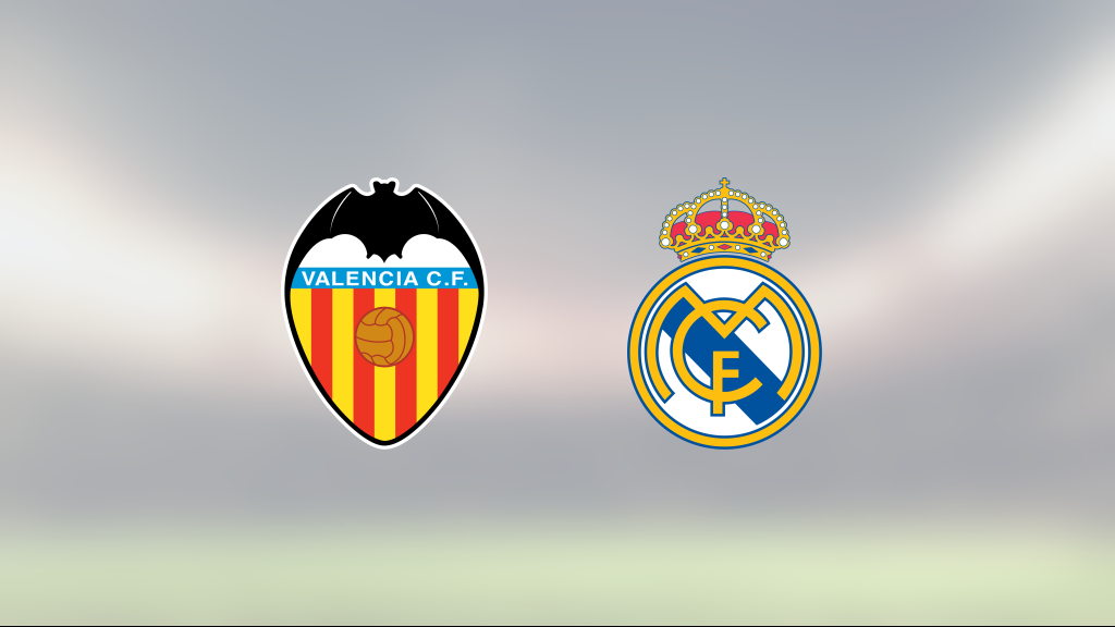 Formstarka Real Madrid vann mot Valencia