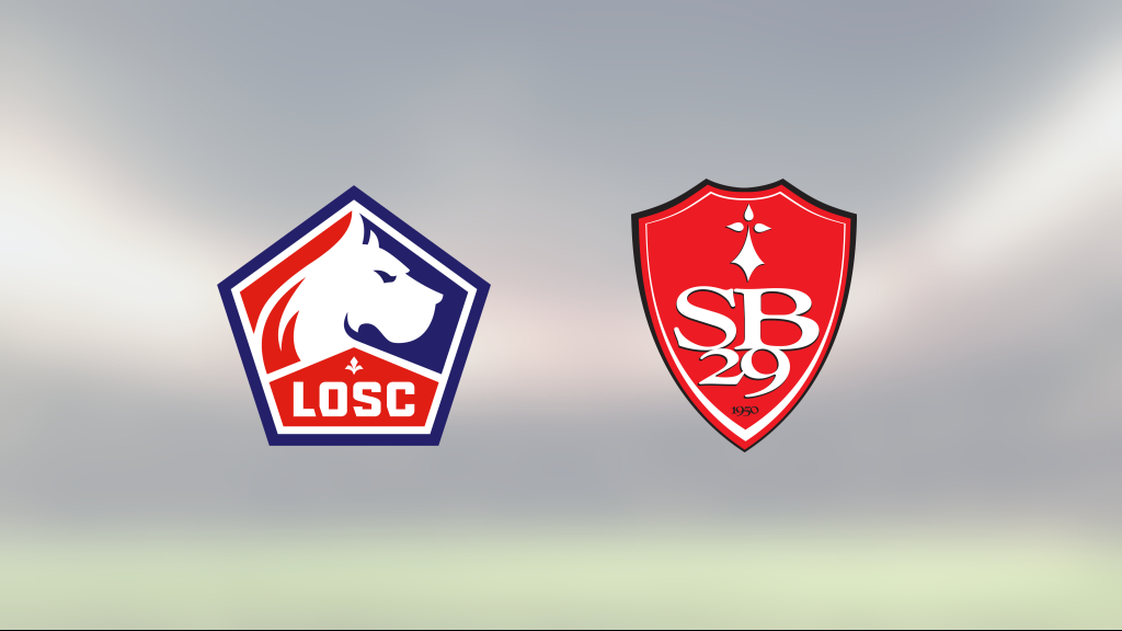 Lille kryssade hemma mot Brest