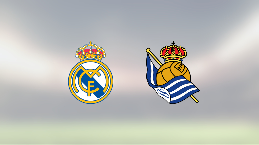Real Madrid ny serieledare efter 4–1 mot Real Sociedad