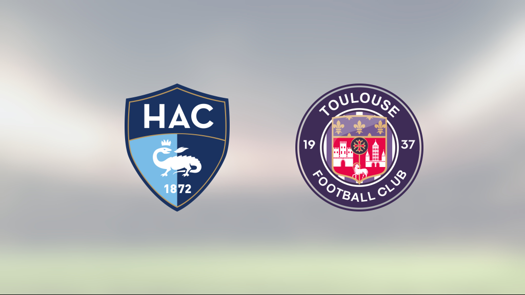 Tre poäng för Le Havre hemma mot Toulouse