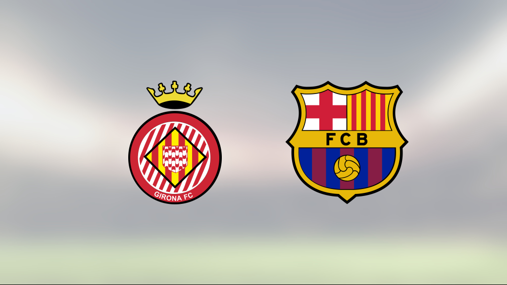 Seger för Girona mot Barcelona efter stark andra halvlek