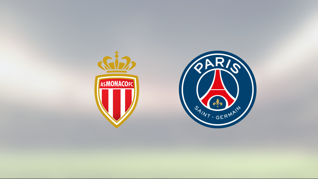 Seger på bortaplan för PSG mot Monaco
