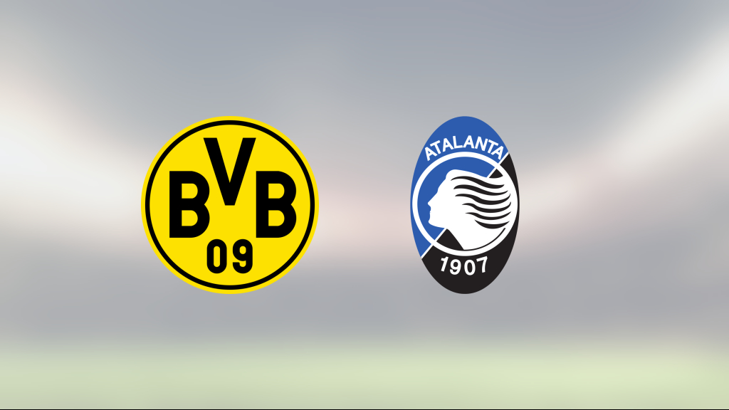 Bra start för Borussia Dortmund efter seger med 2–0 mot Atalanta