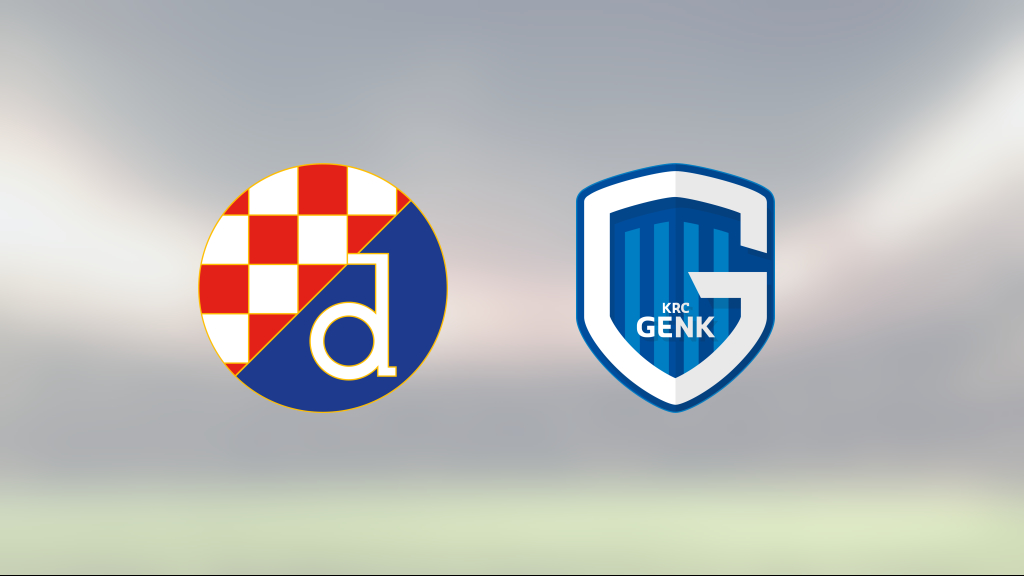 Dinamo Zagreb förlorade mot Genk i första matchen