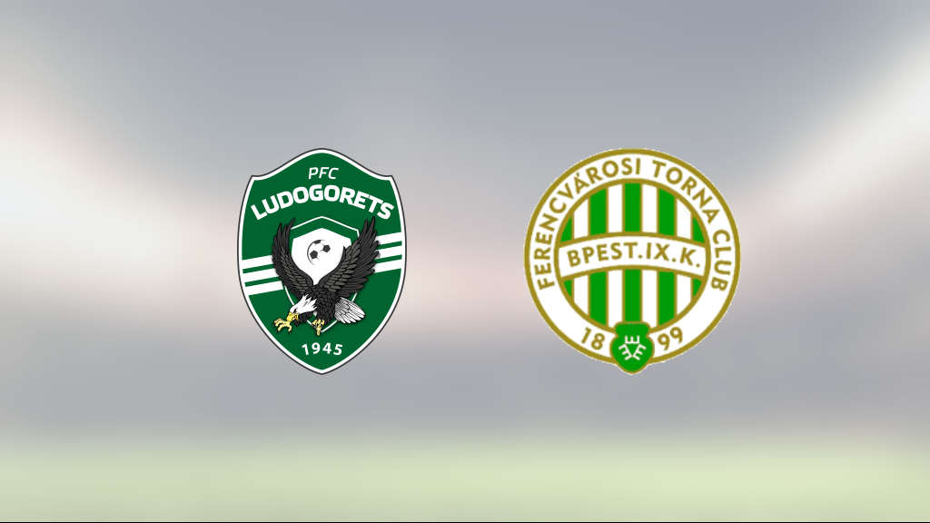 Bra start för Ludogorets efter seger mot Ferencvaros med 2–1