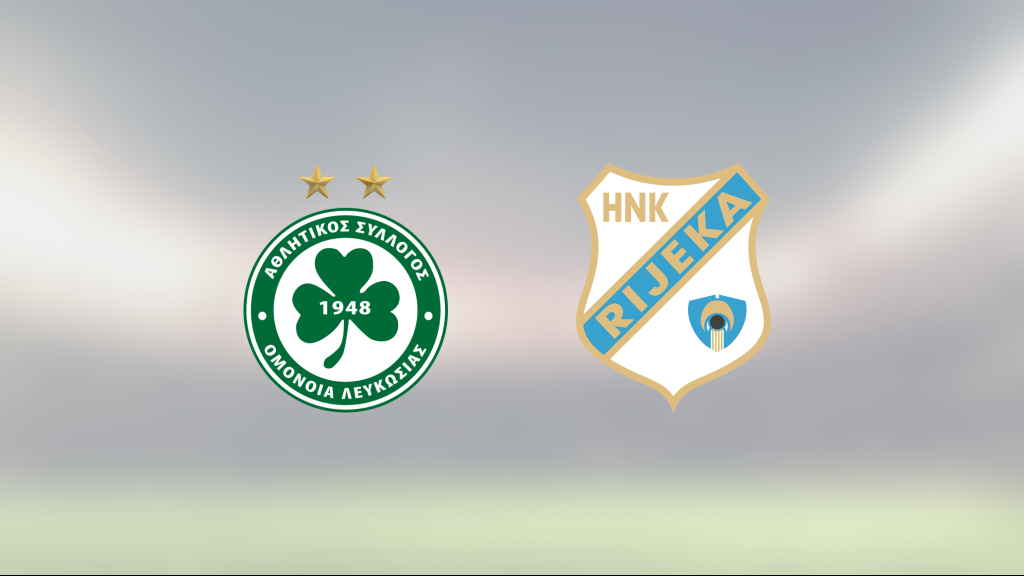Omonia Nicosia förlorade mot Rijeka i första matchen