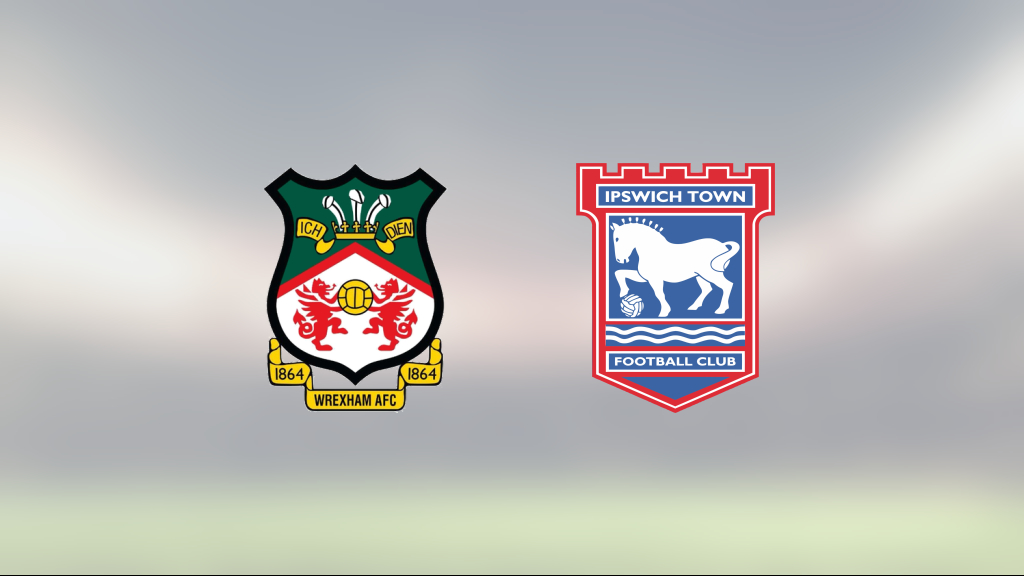 Ipswich föll med 3–5 mot Wrexham