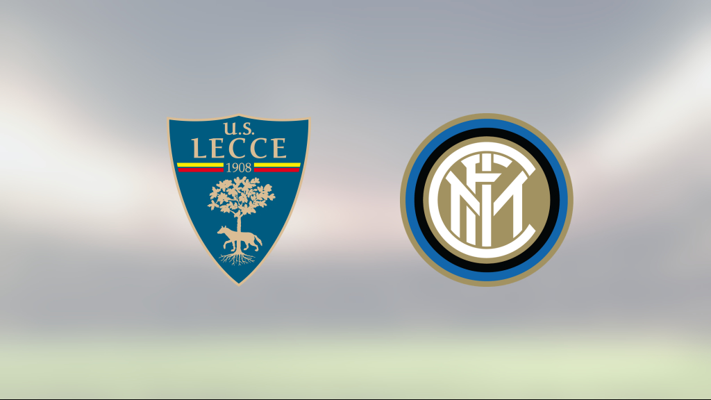 Inters fina svit fortsätter mot Lecce