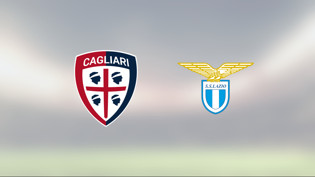 Delad pott när Lazio gästade Cagliari