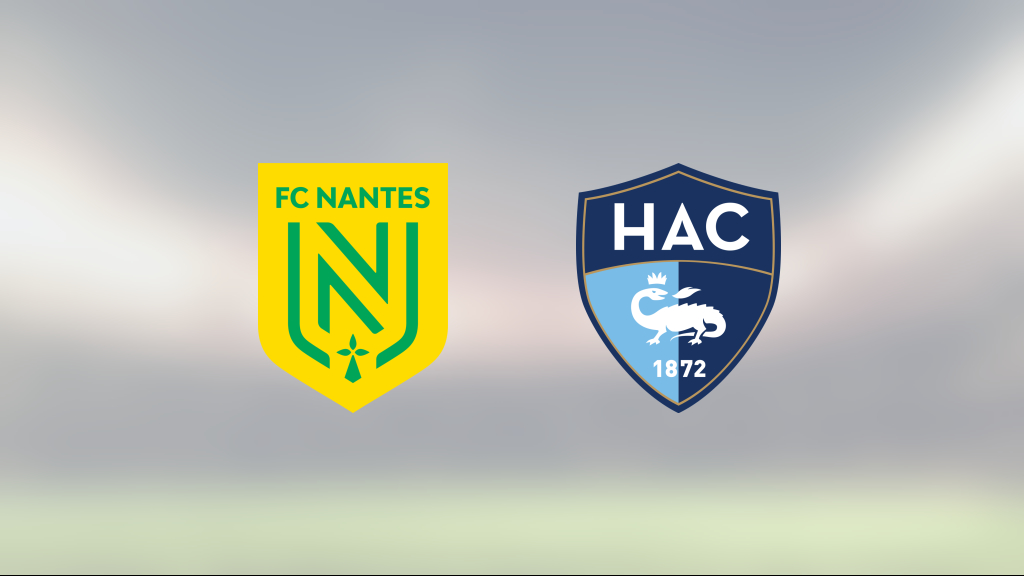 Efterlängtad seger för Nantes – steg åt rätt håll mot Le Havre
