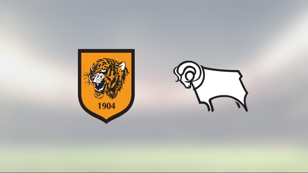 Hull tog hem segern mot Derby County på hemmaplan