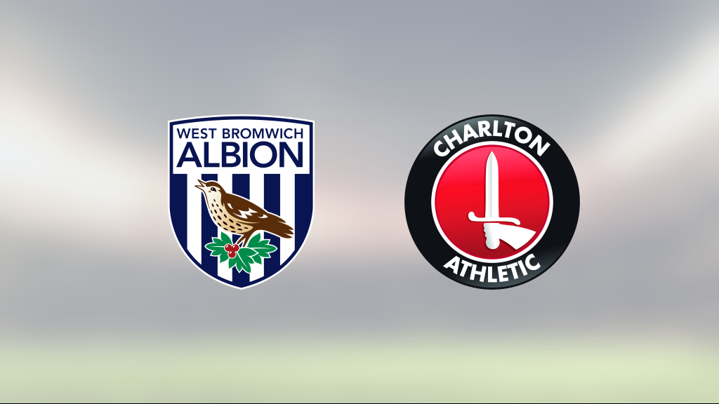Halvtidsledning blev bara en poäng – när WBA tog emot Charlton