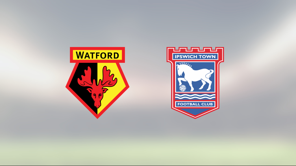 Ipswich tog kommandot från start mot Watford