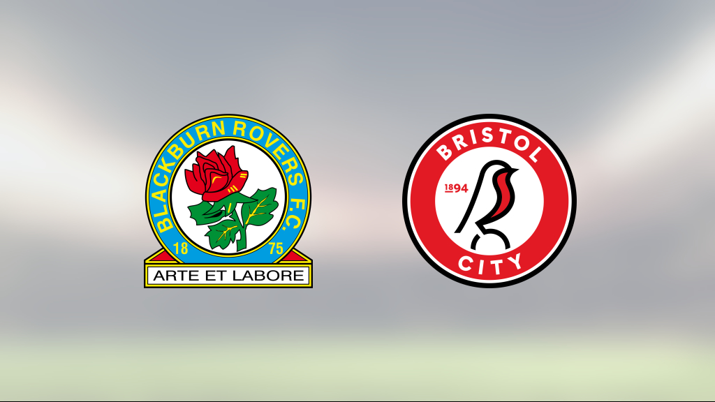 Stark första halvlek avgjorde för Bristol C mot Blackburn