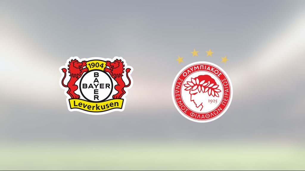 Bayer Leverkusen till åttondelsfinal – slog Olympiacos