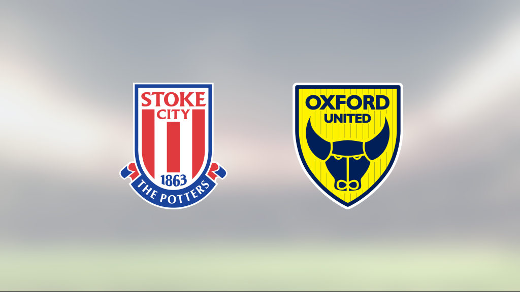 Segerlös svit bröts när Stoke City vann mot Oxford United med 2–1