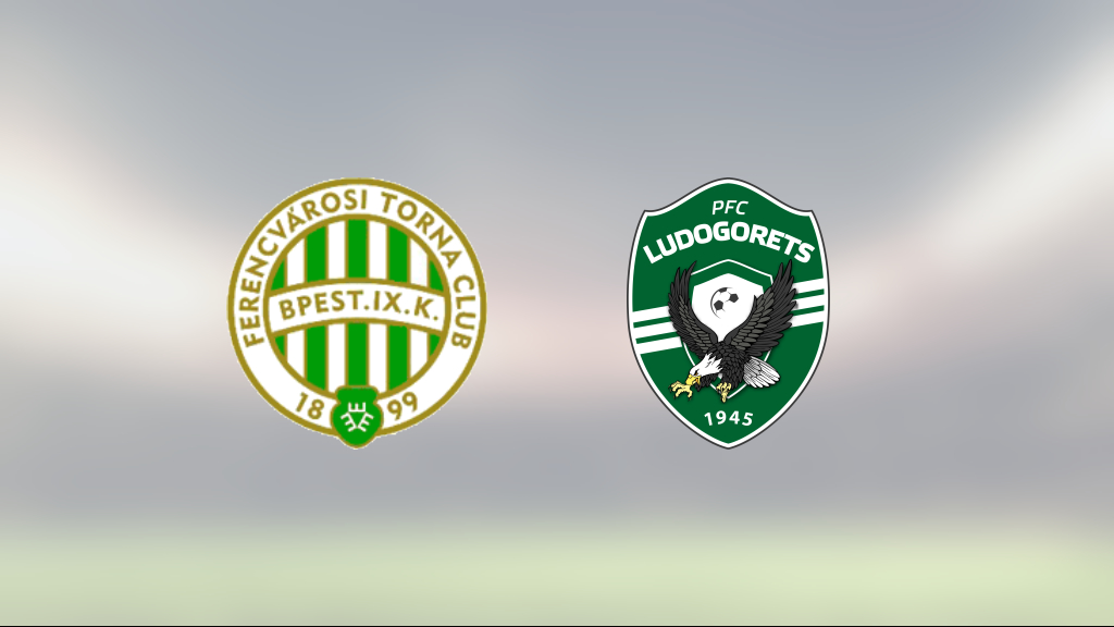 Ferencvaros till åttondelsfinal – slog Ludogorets