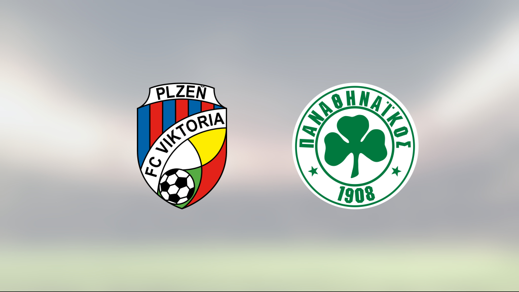 Panathinaikos till åttondelsfinal – slog Viktoria Plzen