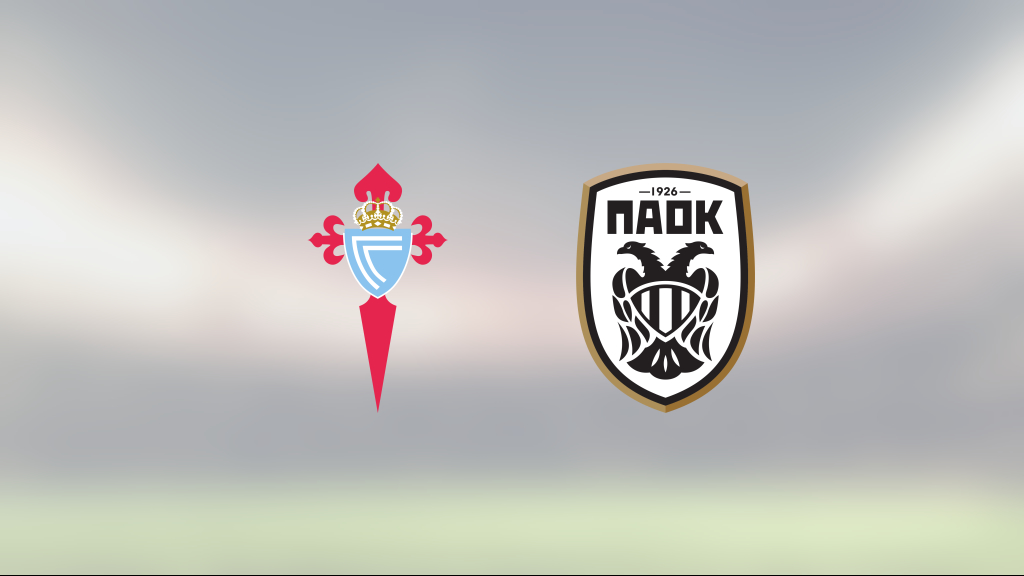Celta Vigo till åttondelsfinal – slog PAOK