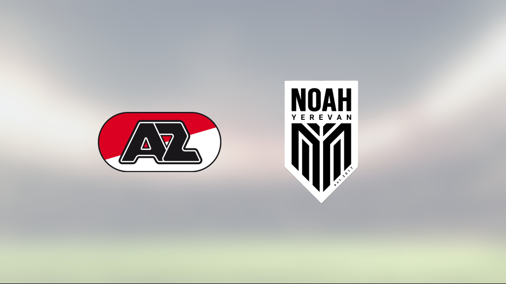 Noah räckte inte till i 16-delsfinal i Conference League herr mot AZ