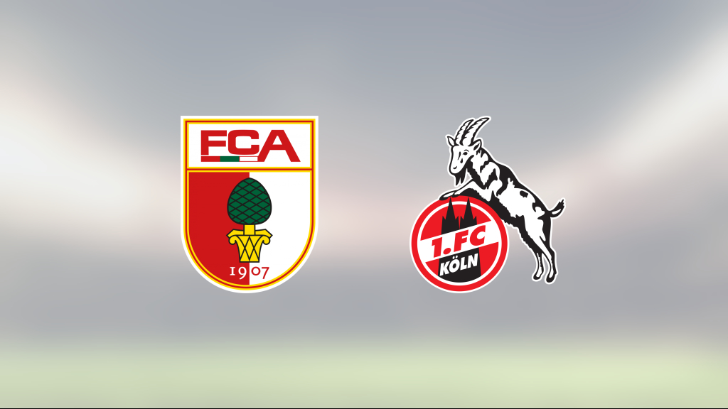 Augsburg vann mot Köln på WWK Arena