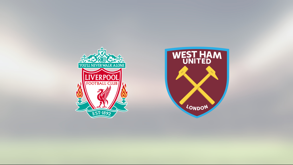 Liverpool fortsätter vinna mot West Ham