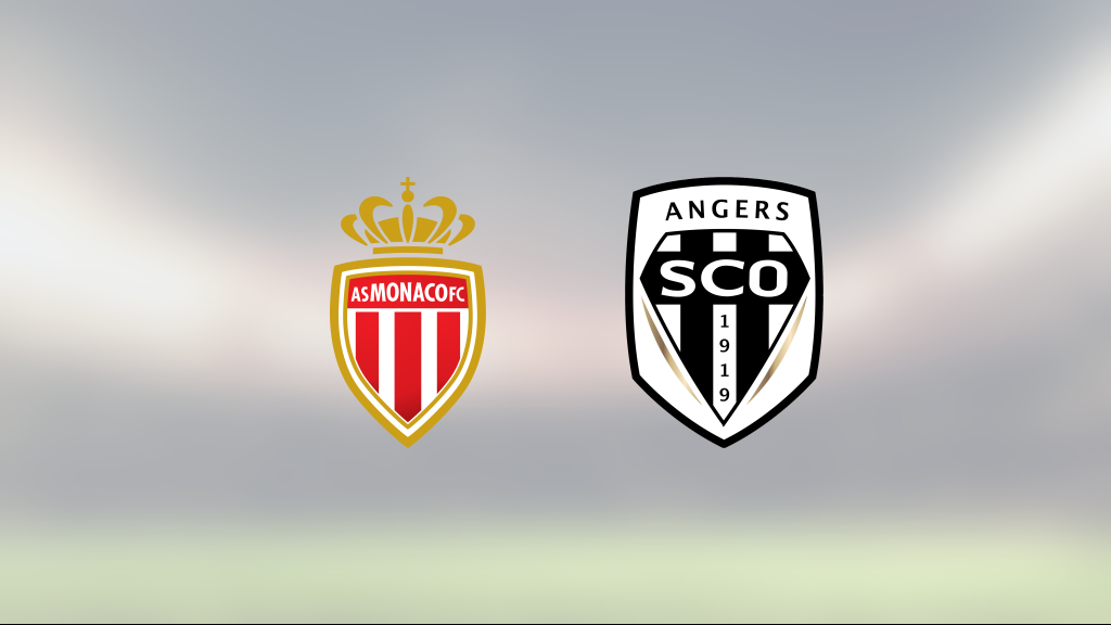 Monaco vann mot Angers på Stade Louis II, Monaco