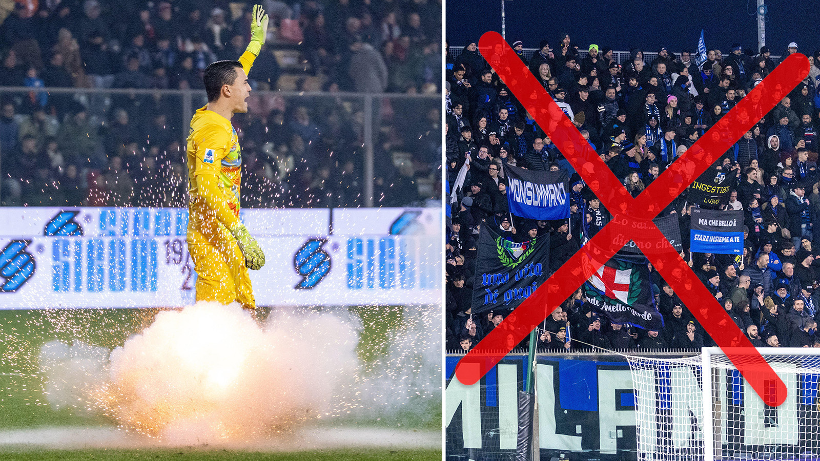 Efter skandalscenerna – Inter bestraffas