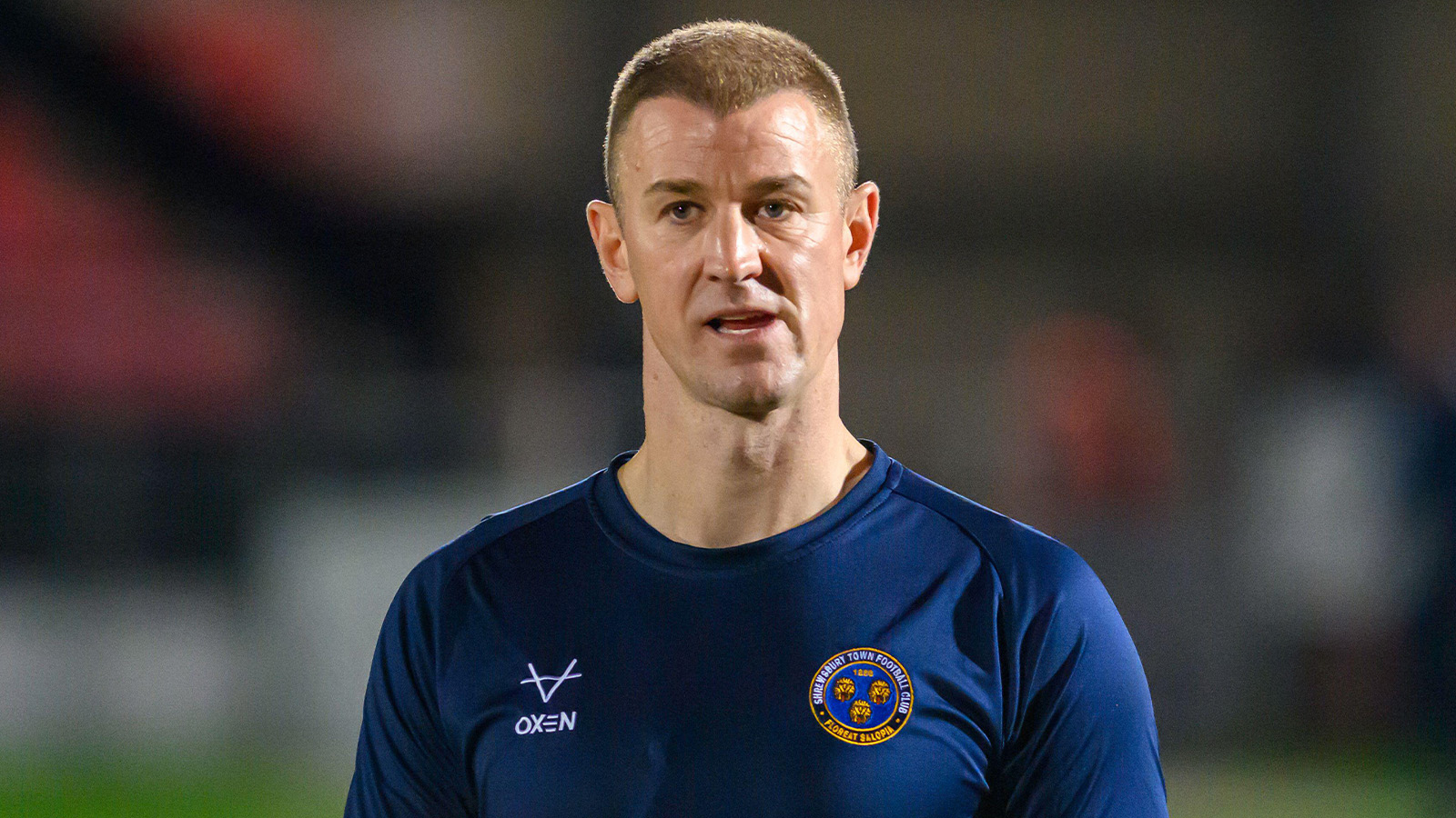 Joe Hart hjälpte till som målvaktstränare i League Two-klubb