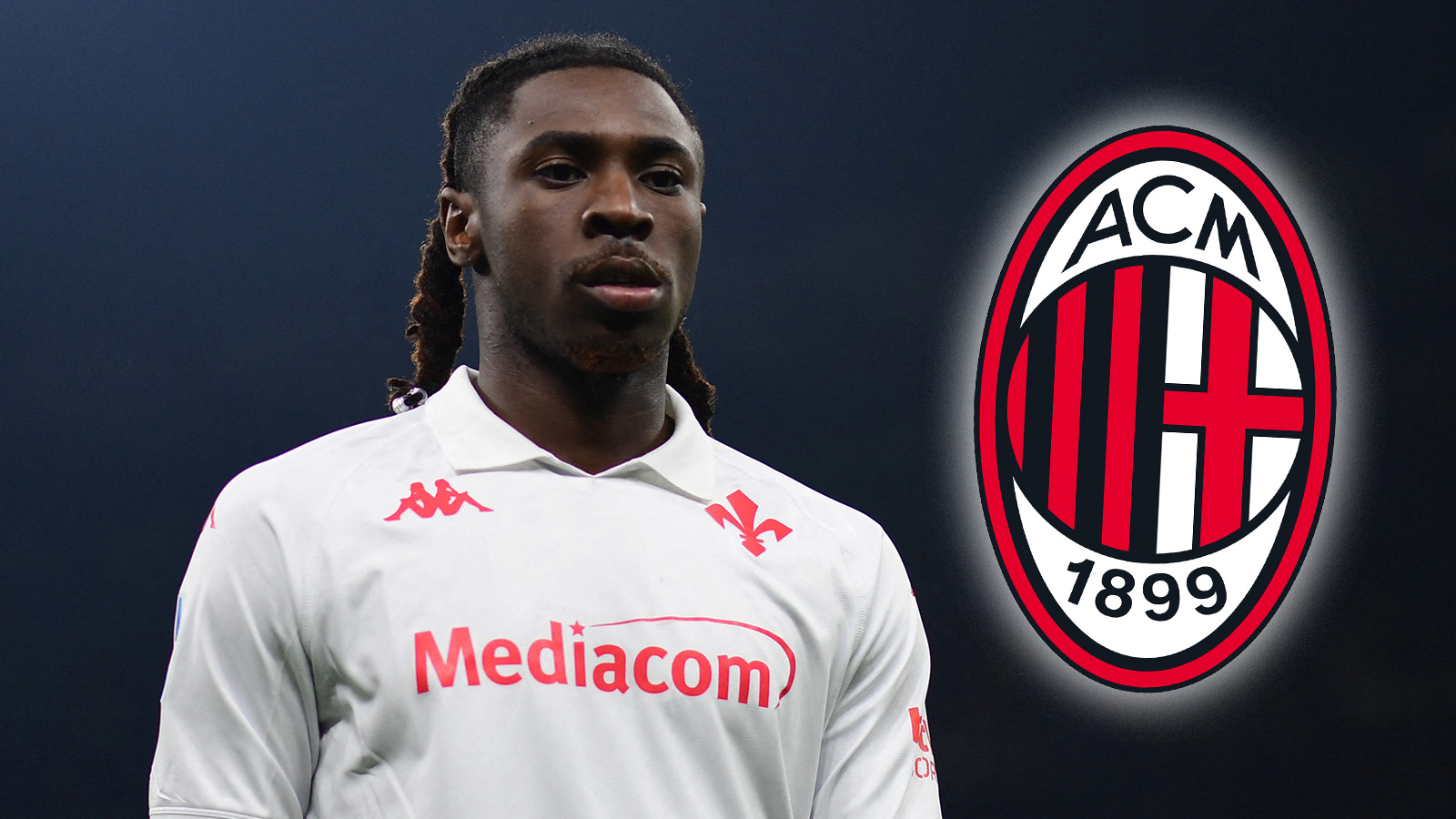 Uppgifterna: Milan intresserade av Moise Kean