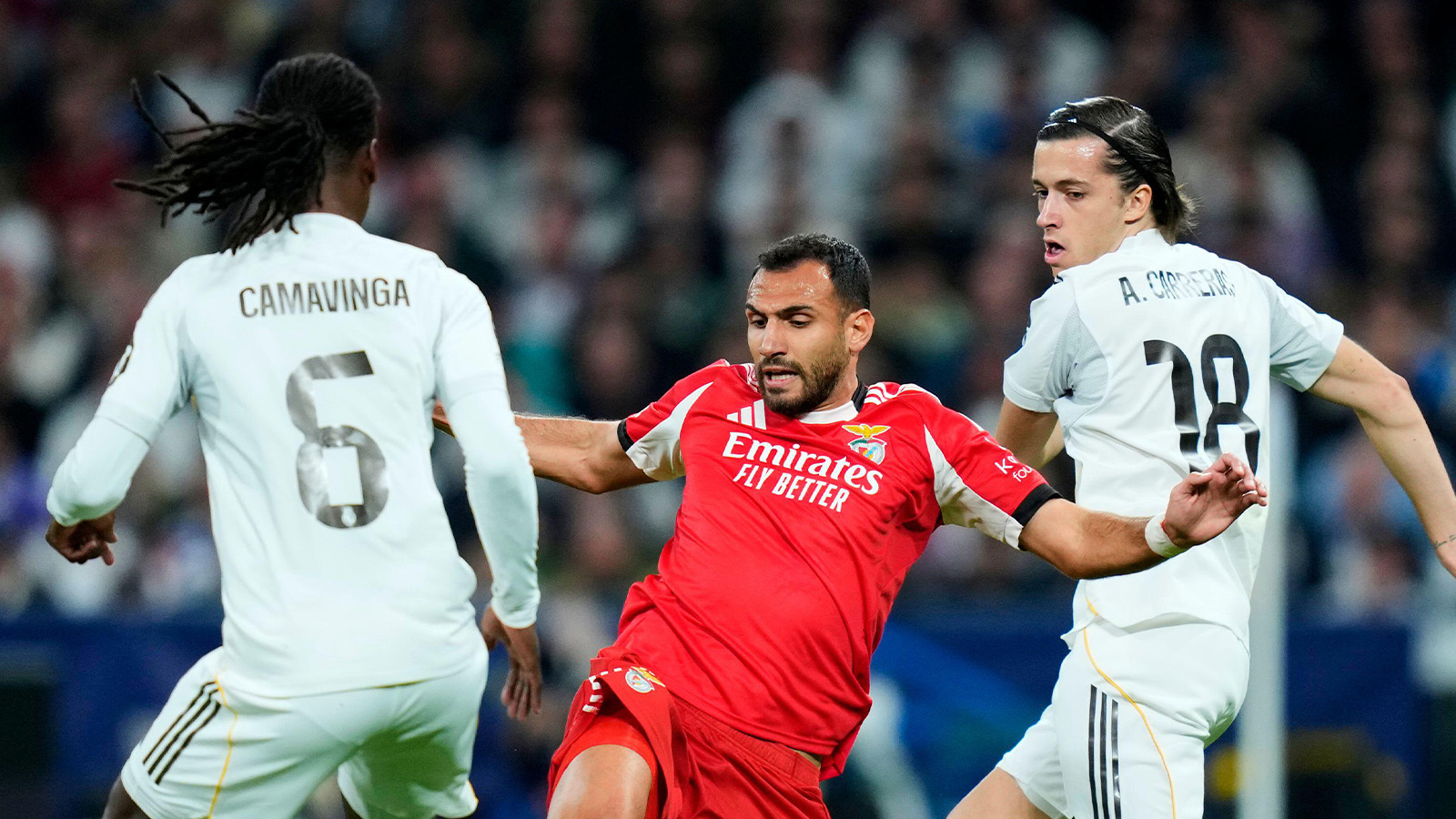 JUST NU: Benfica tar ledningen i Madrid – Real svarar direkt