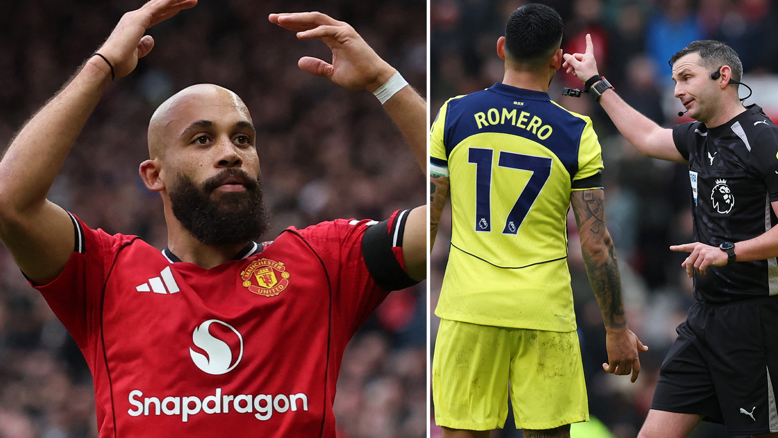 United tog fjärde raka segern – Romero utvisad