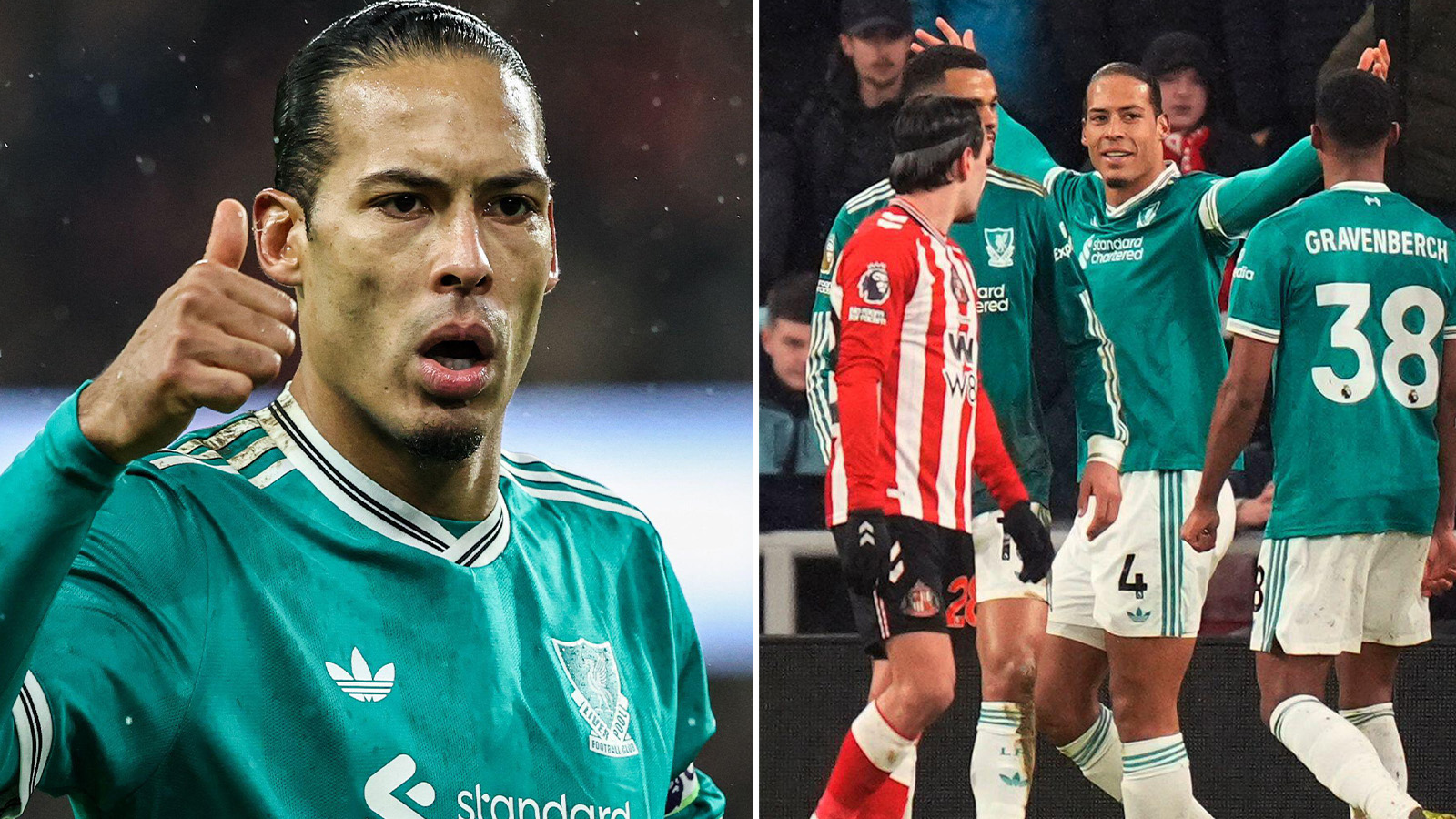 Liverpool slog Sunderland med uddamålet