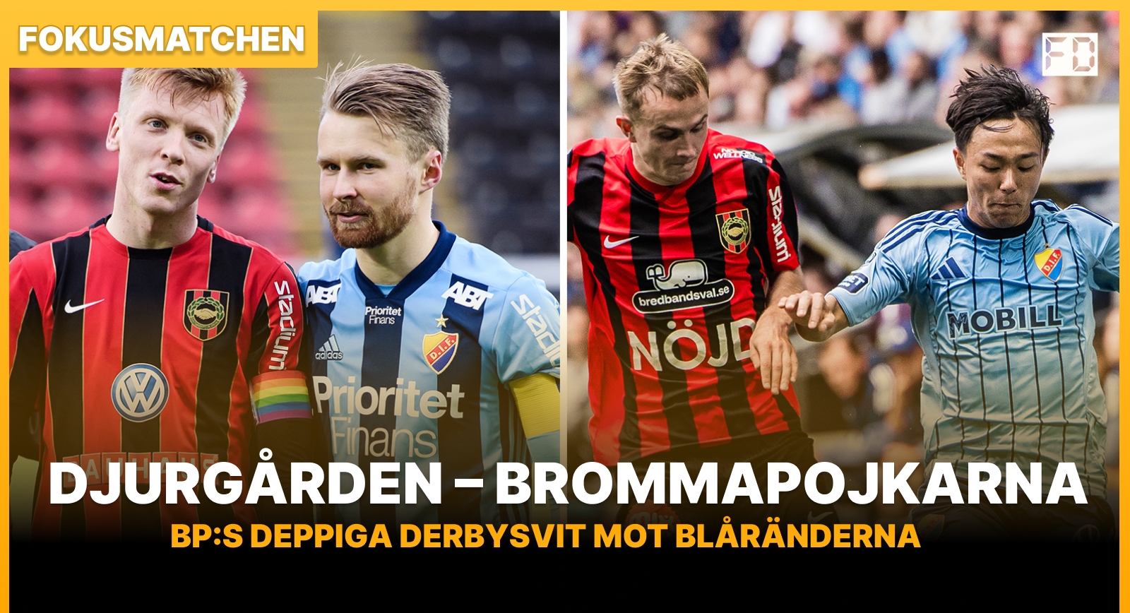 Brommapojkarna har inte slagit Djurgården på 2 730 dagar 