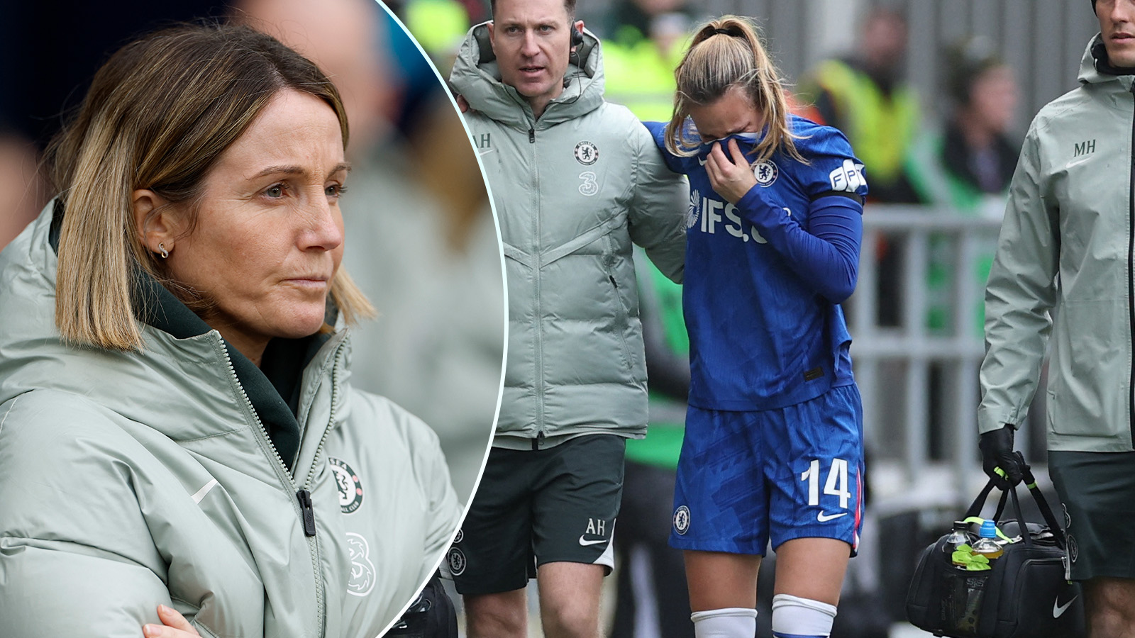 Tränarens besked om Björns skada: ”Ser inte bra ut”